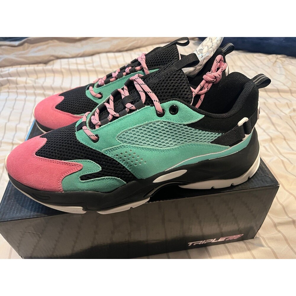TRIPLE 7 “Miami Nights” Sneakers – Men’s Size 12 – New w/ Box